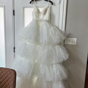 Sherri Hill White Dress Size 00